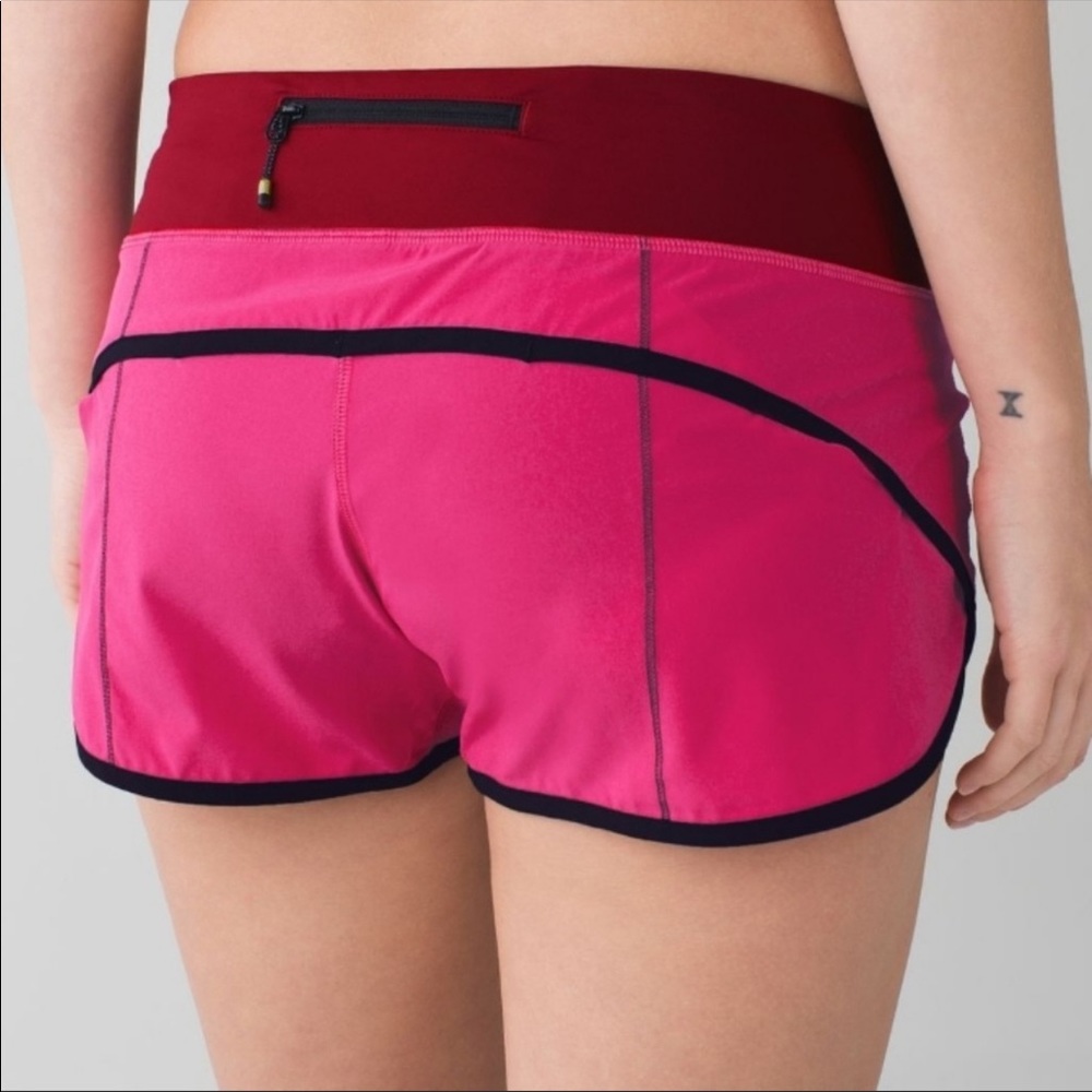 Lululemon Hot Pink Short - Picture 2 of 2